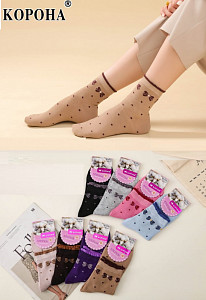 Женские носки с ослабленной резинкой КОРОНА