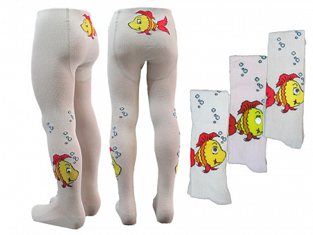 Колготки для девочки с рисунком UCS